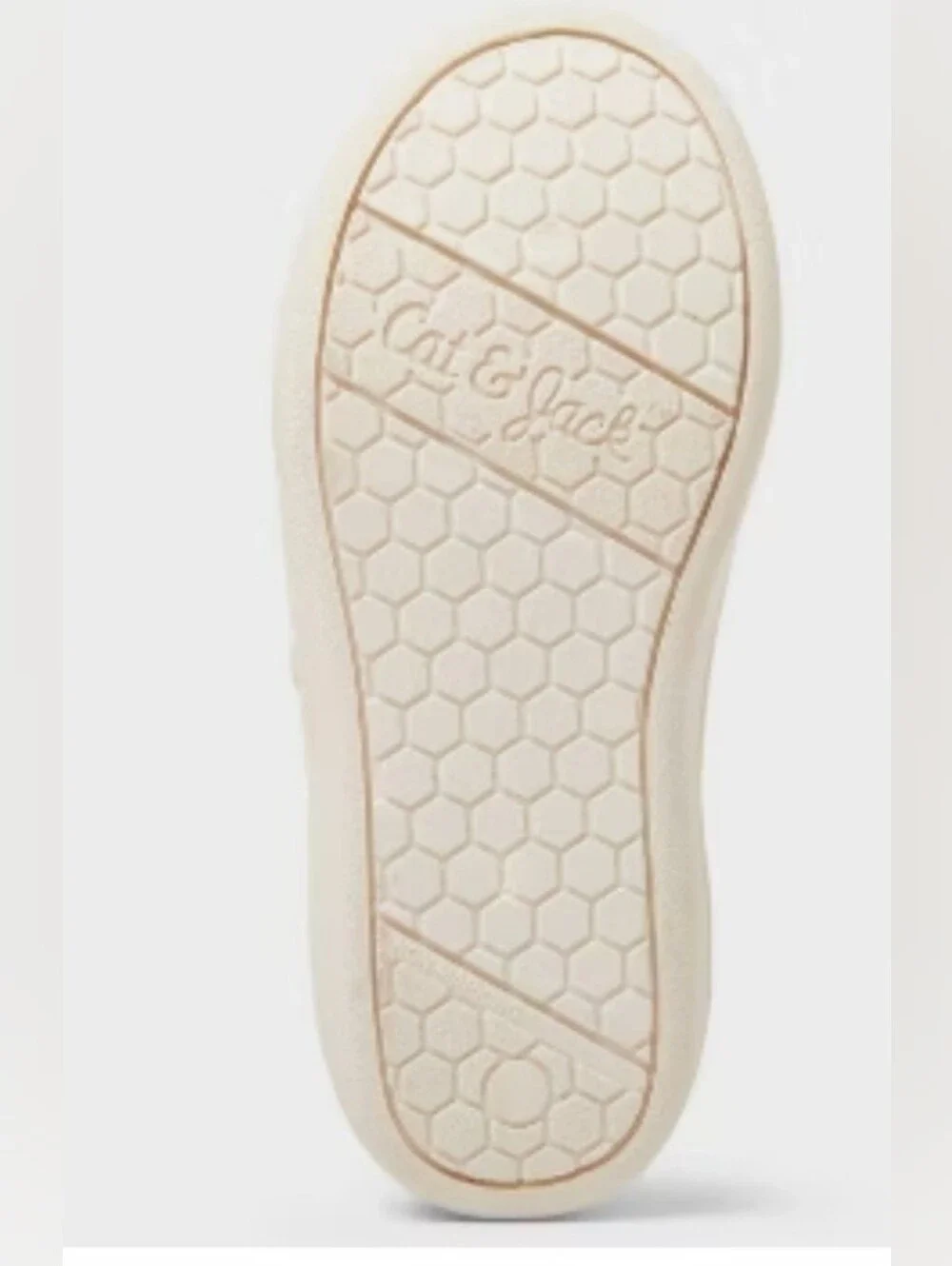 Girls Parker Machine Washable Sneakers - Cat & Jack Beige Size 12